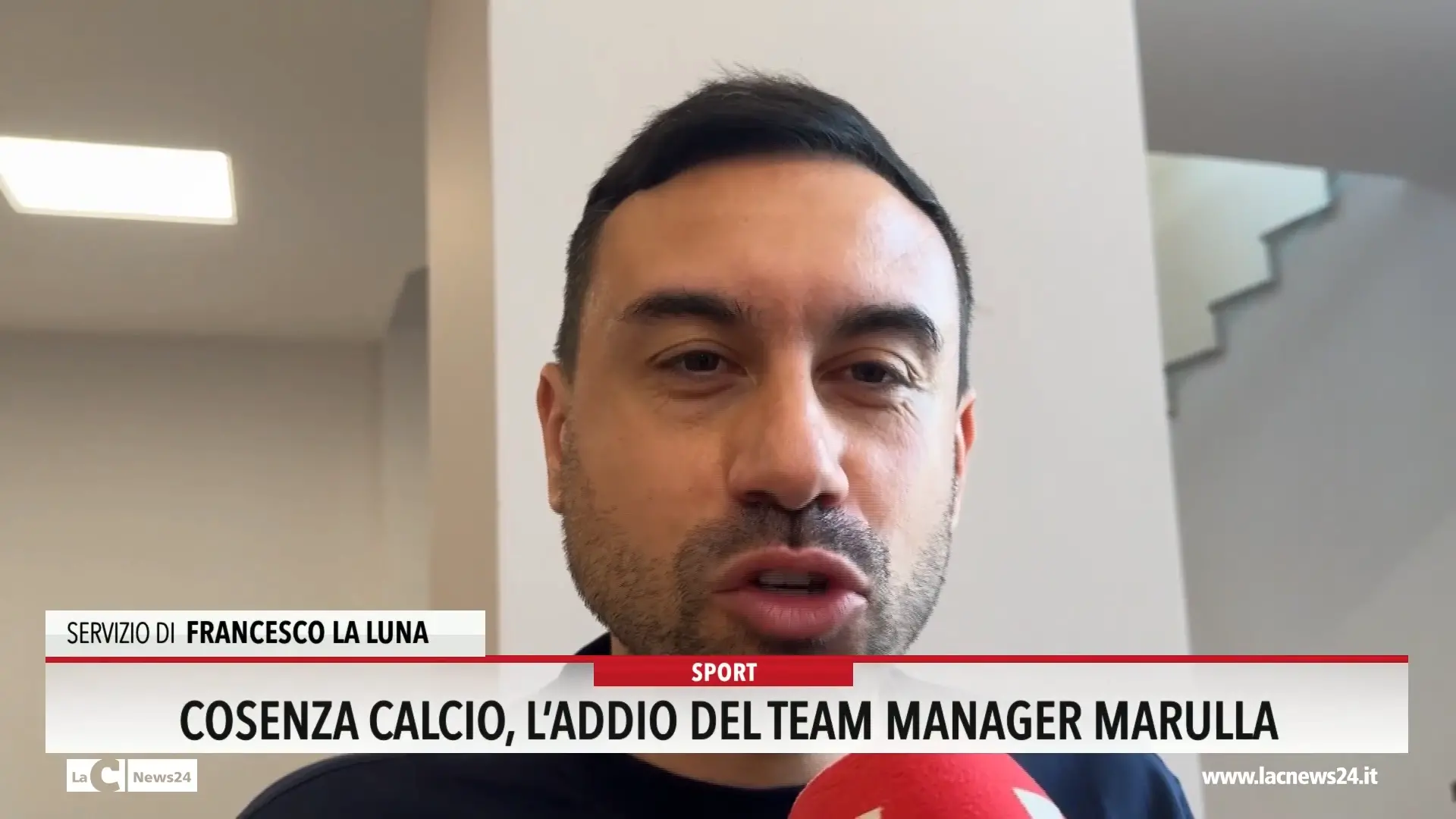 Cosenza Calcio, l'addio del team manager Marulla