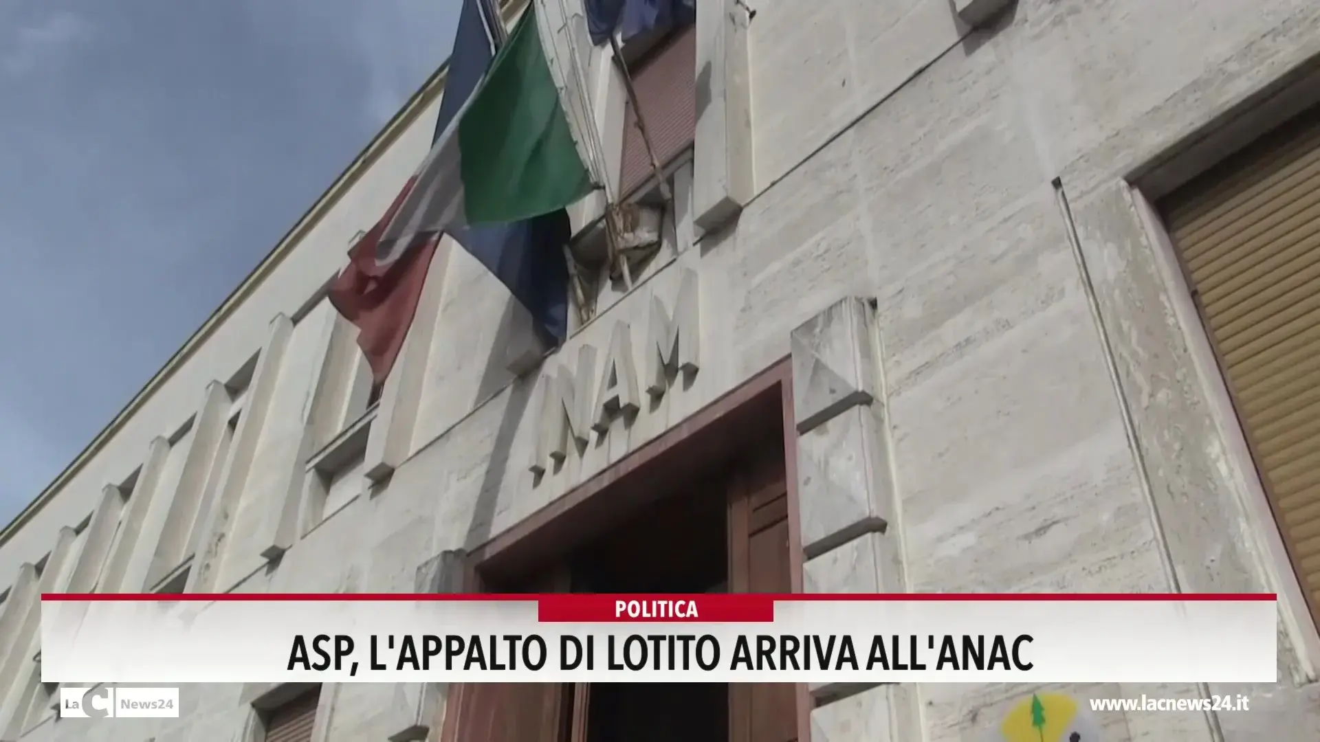Asp, l'appalto di Lotito arriva all'Anac