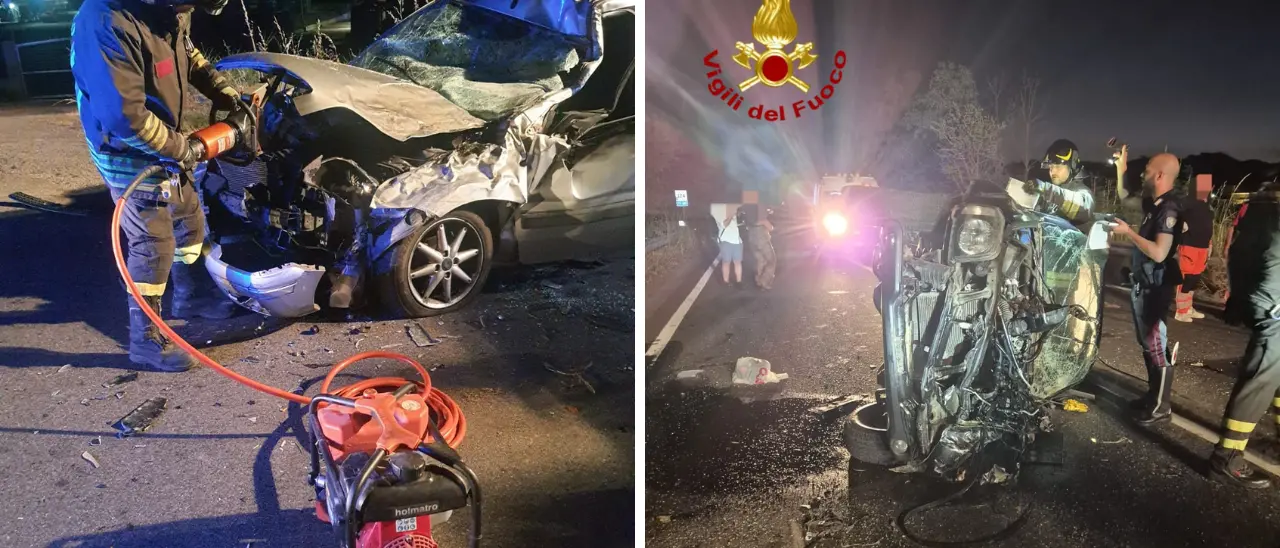 Incidente sulla statale 107 nel Crotonese, tre feriti tra cui un neonato nello scontro fra tre auto\n