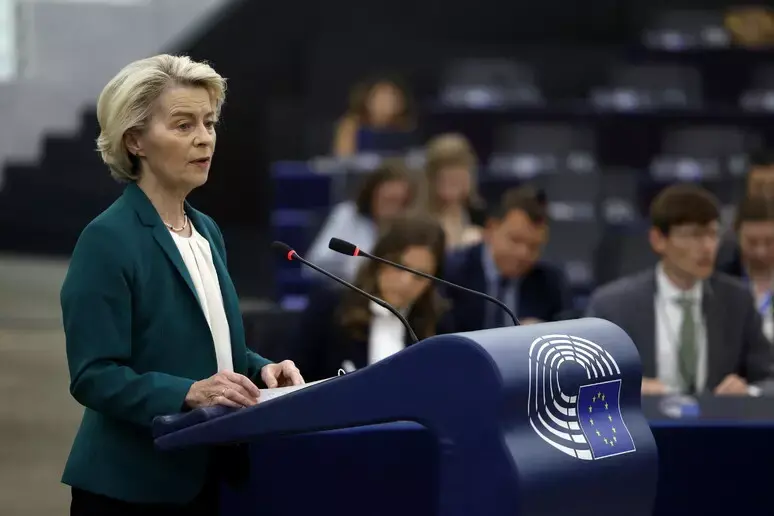 Dazi,\u00A0Von der Leyen: «Puntiamo all'intesa con Trump». Per il Financial Times saranno più alti rispetto a quelli Usa-Gran Bretagna\n