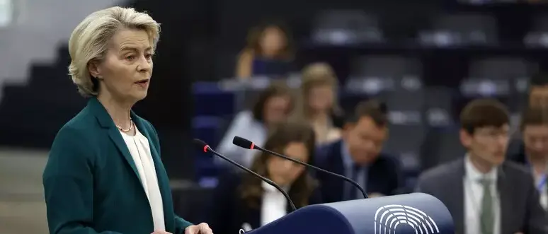 Dazi,\u00A0Von der Leyen: «Puntiamo all'intesa con Trump». Per il Financial Times saranno più alti rispetto a quelli Usa-Gran Bretagna\n