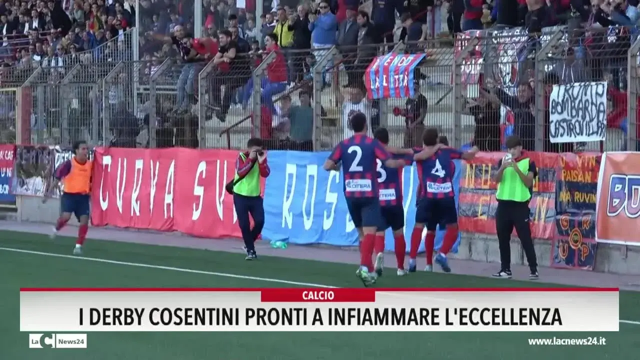I derby cosentini pronti a infiammare l'Eccellenza