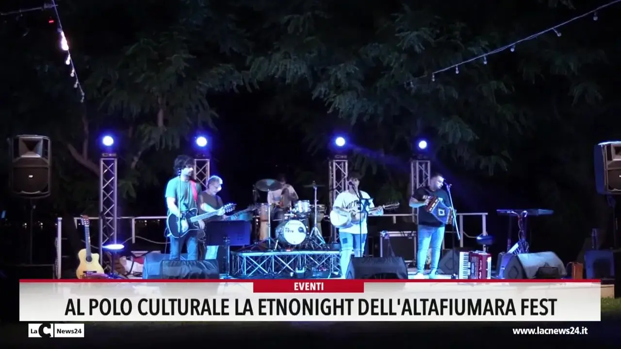 Al polo culturale la Etnonight dell'Altafiumara fest