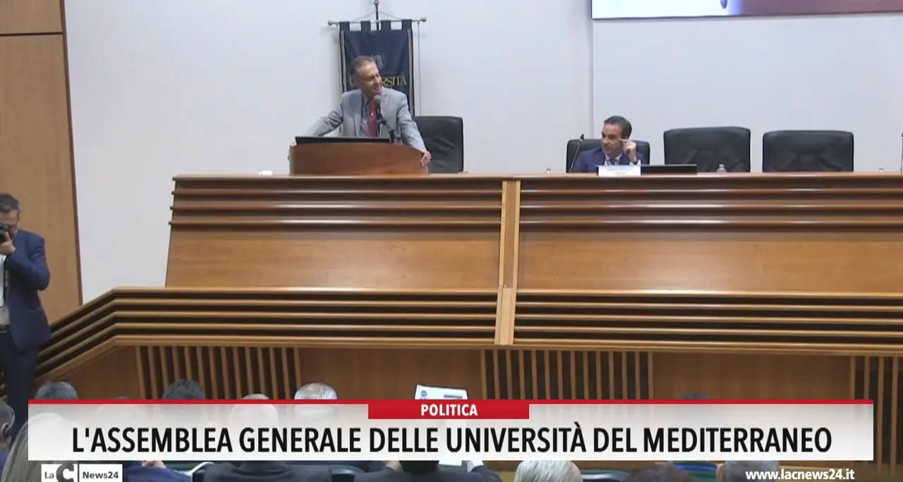 L'Assemblea generale delle Università del Mediterraneo