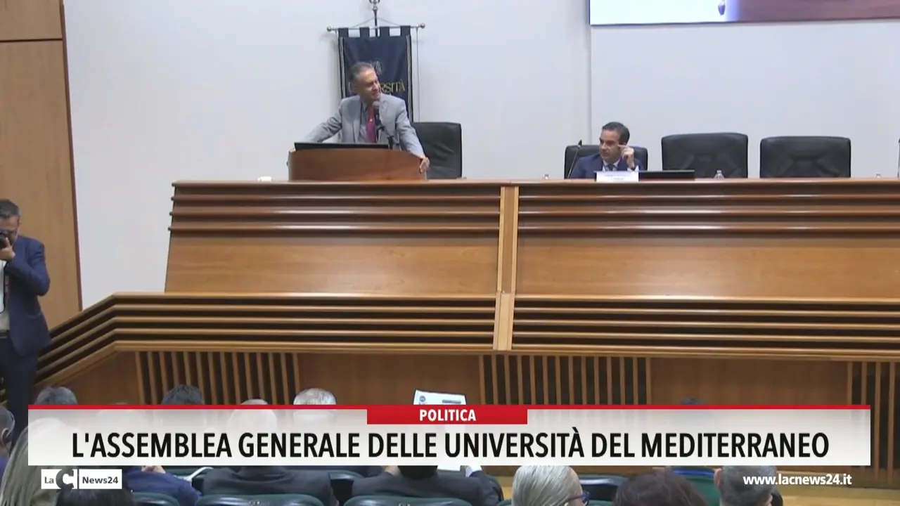 L'Assemblea generale delle Università del Mediterraneo