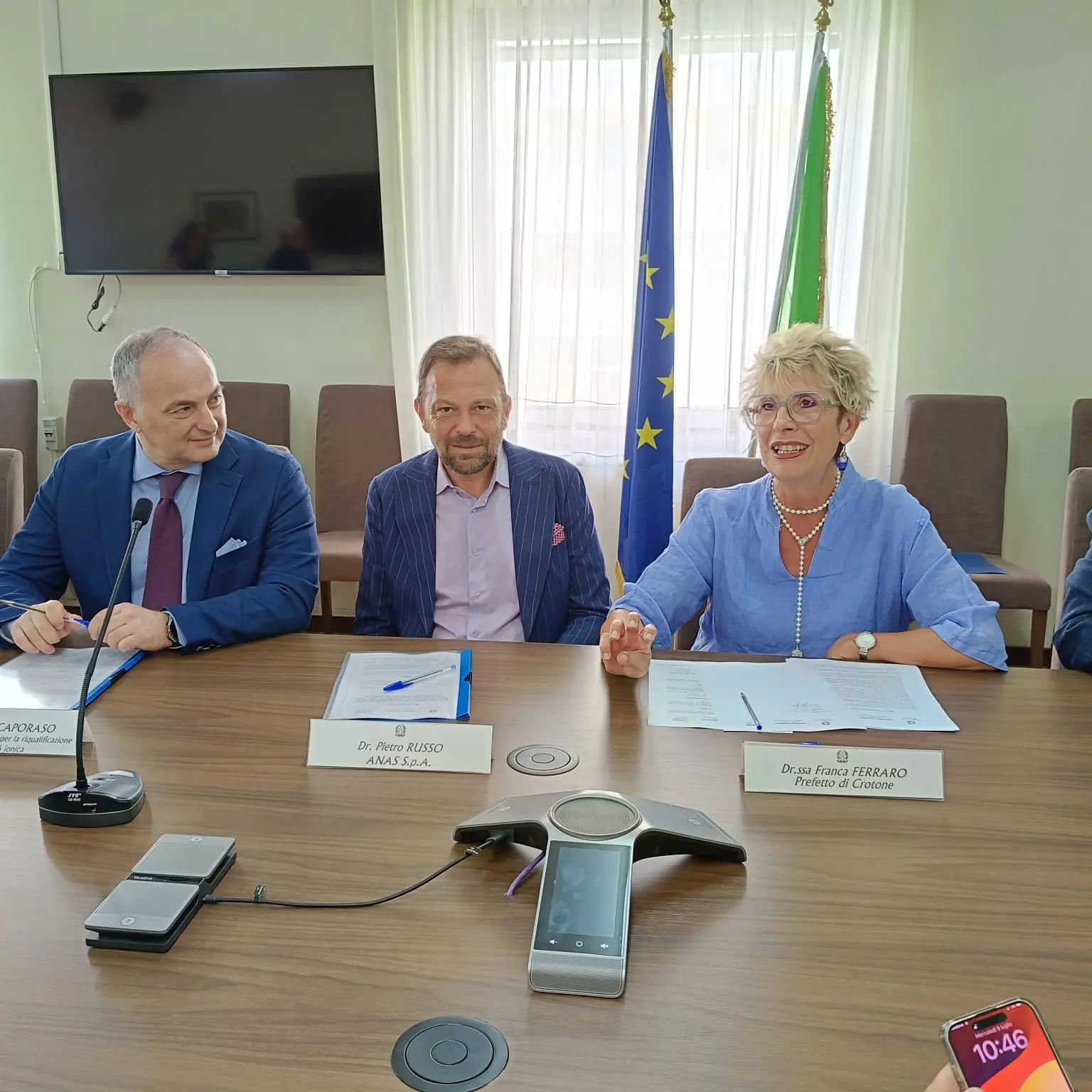 Nuova Statale 106 ionica Crotone-Catanzaro,\u00A0siglata l’intesa anti-clan a protezione dei cantieri\n