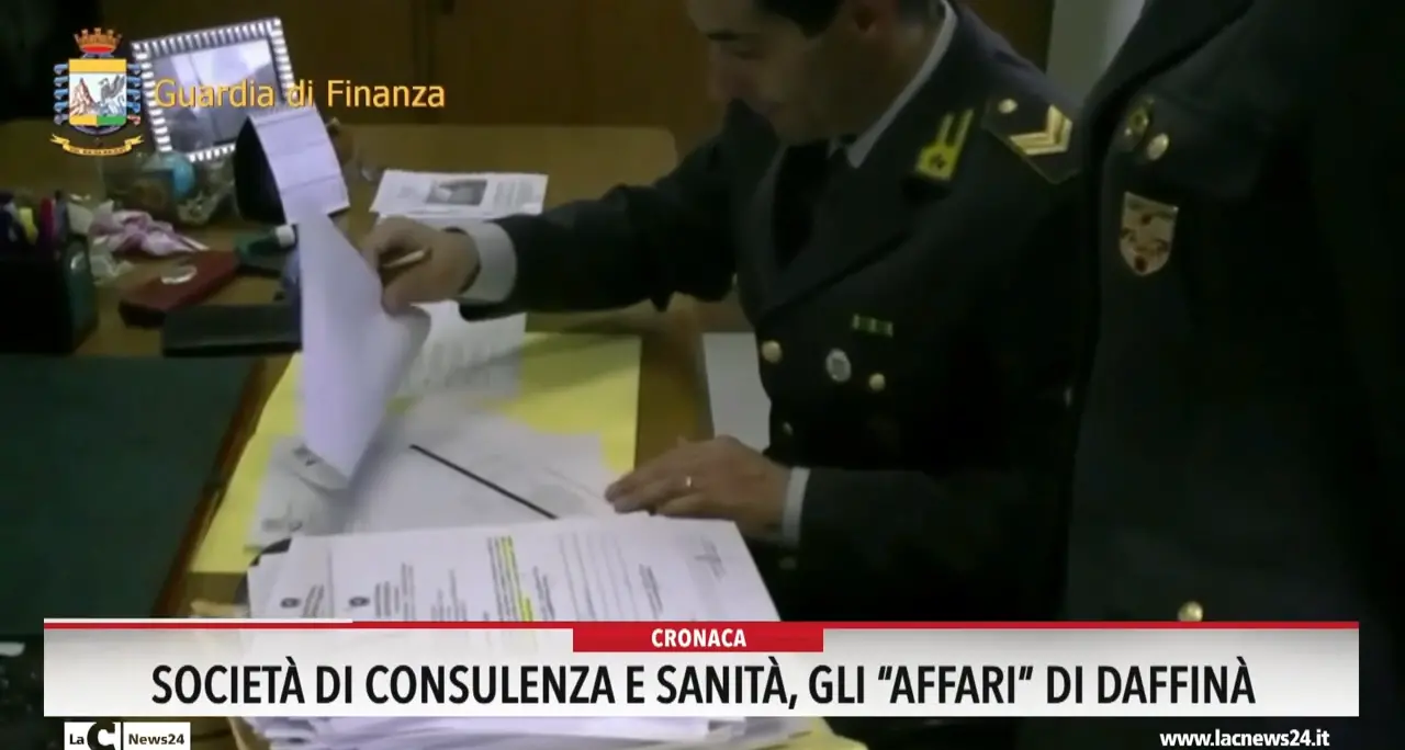 Società di consulenza e sanità, gli \"affari\" di Daffinà