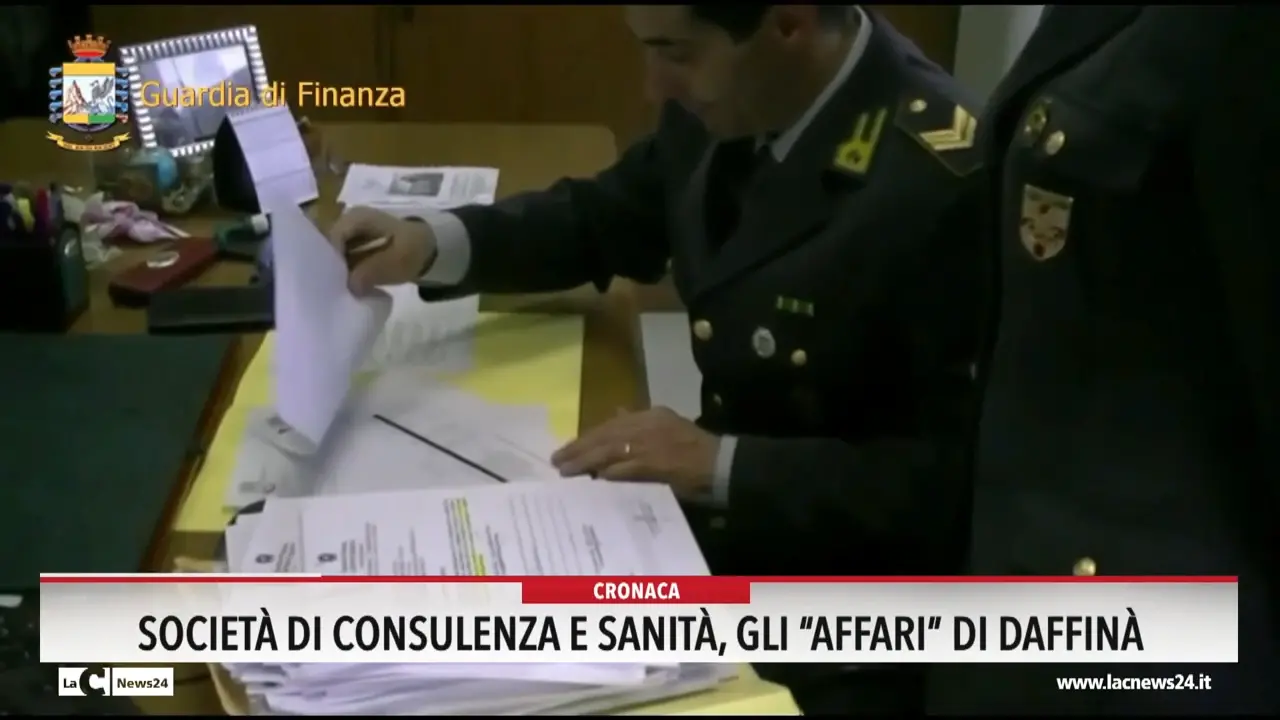 Società di consulenza e sanità, gli \"affari\" di Daffinà