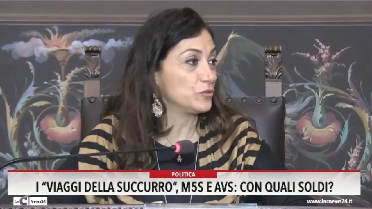I \"viaggi della Succurro\" M5S e Avs: Con quali soldi?