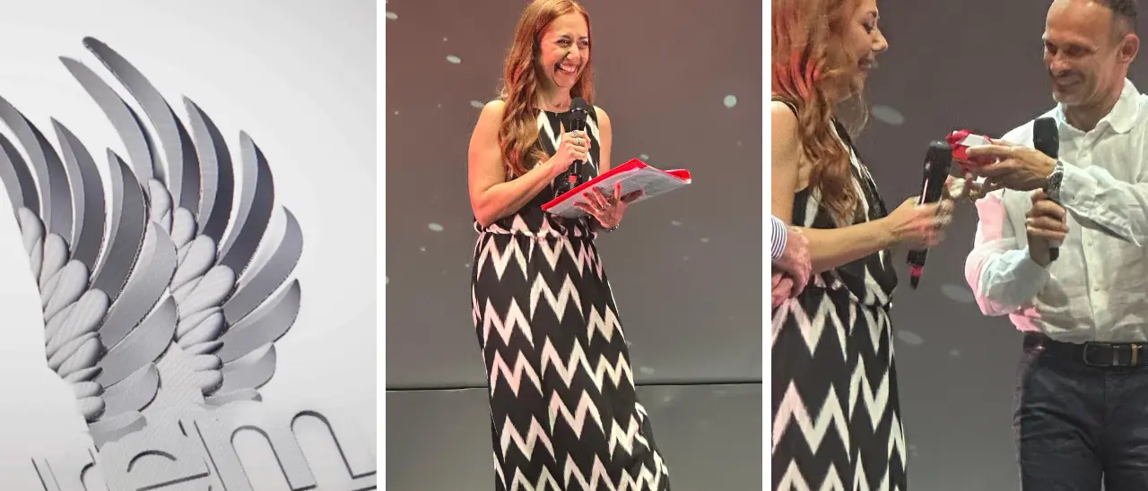 La Rem consegna il premio \"Le Ali\" a Rosa Martirano
