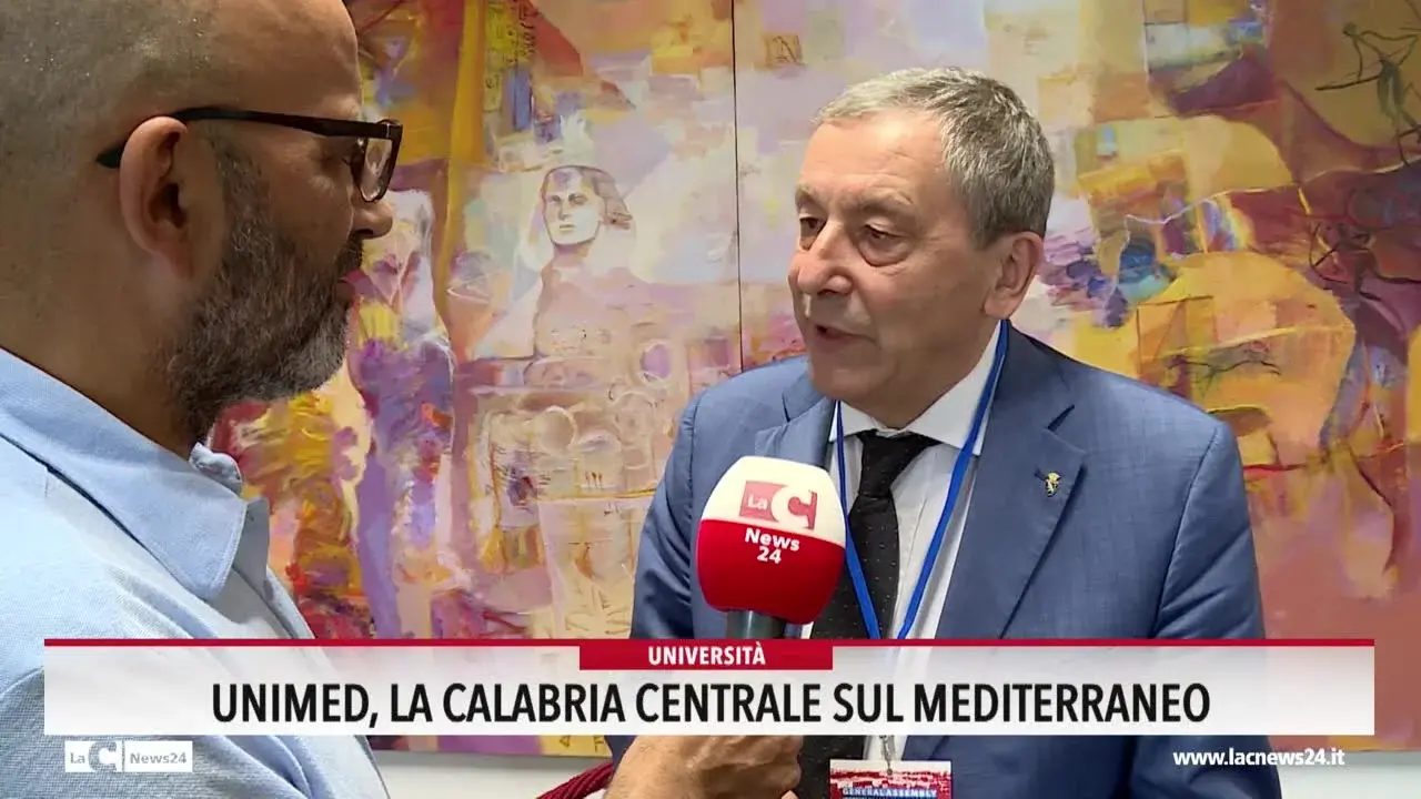 Unimed, la Calabria centrale sul Mediterraneo