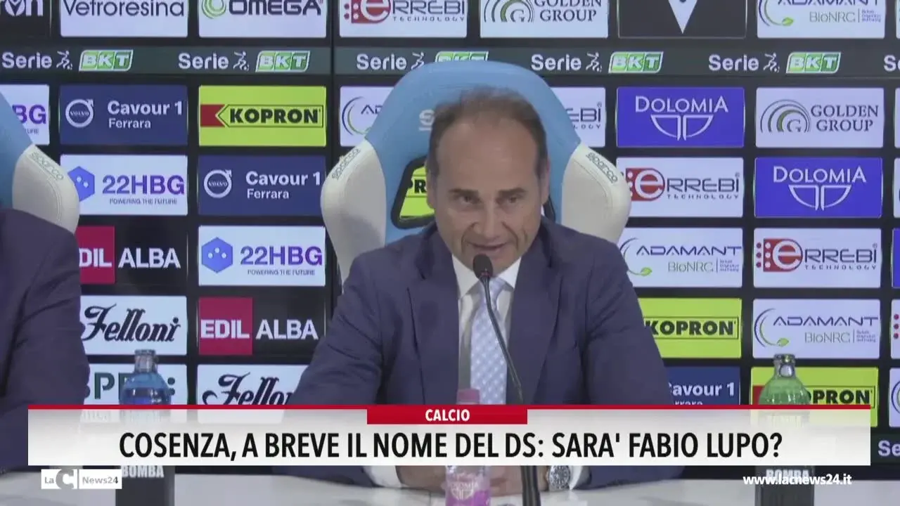 Cosenza, a breve il nome del ds: sarà Fabio Lupo?