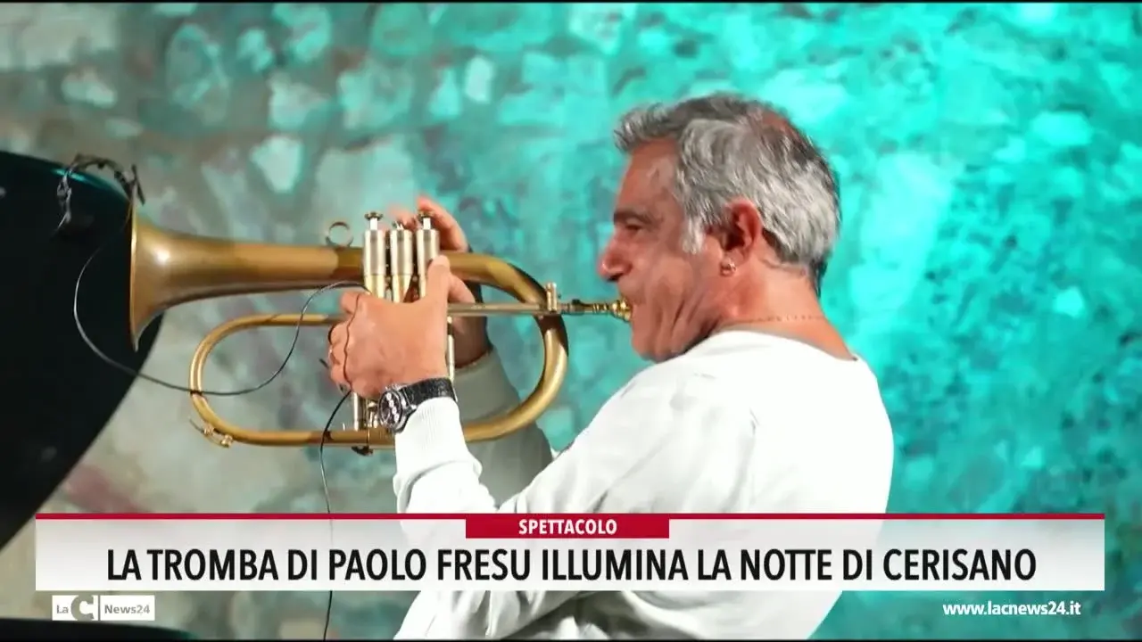 La tromba di Paolo Fresu illumina la notte di Cerisano