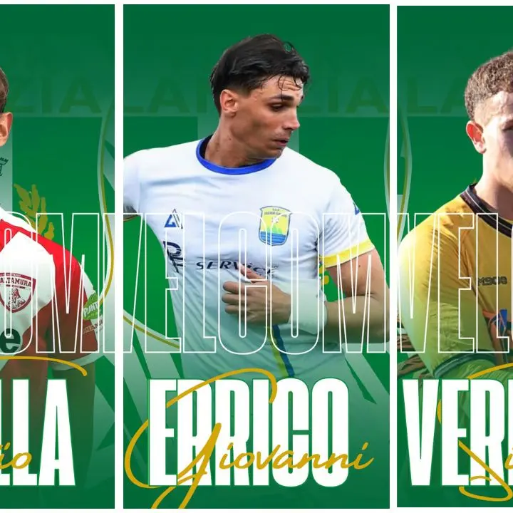 Serie D, la Vigor Lamezia annuncia i primi colpi di mercato: arrivano\u00A0Verdosci, Errico e Colella