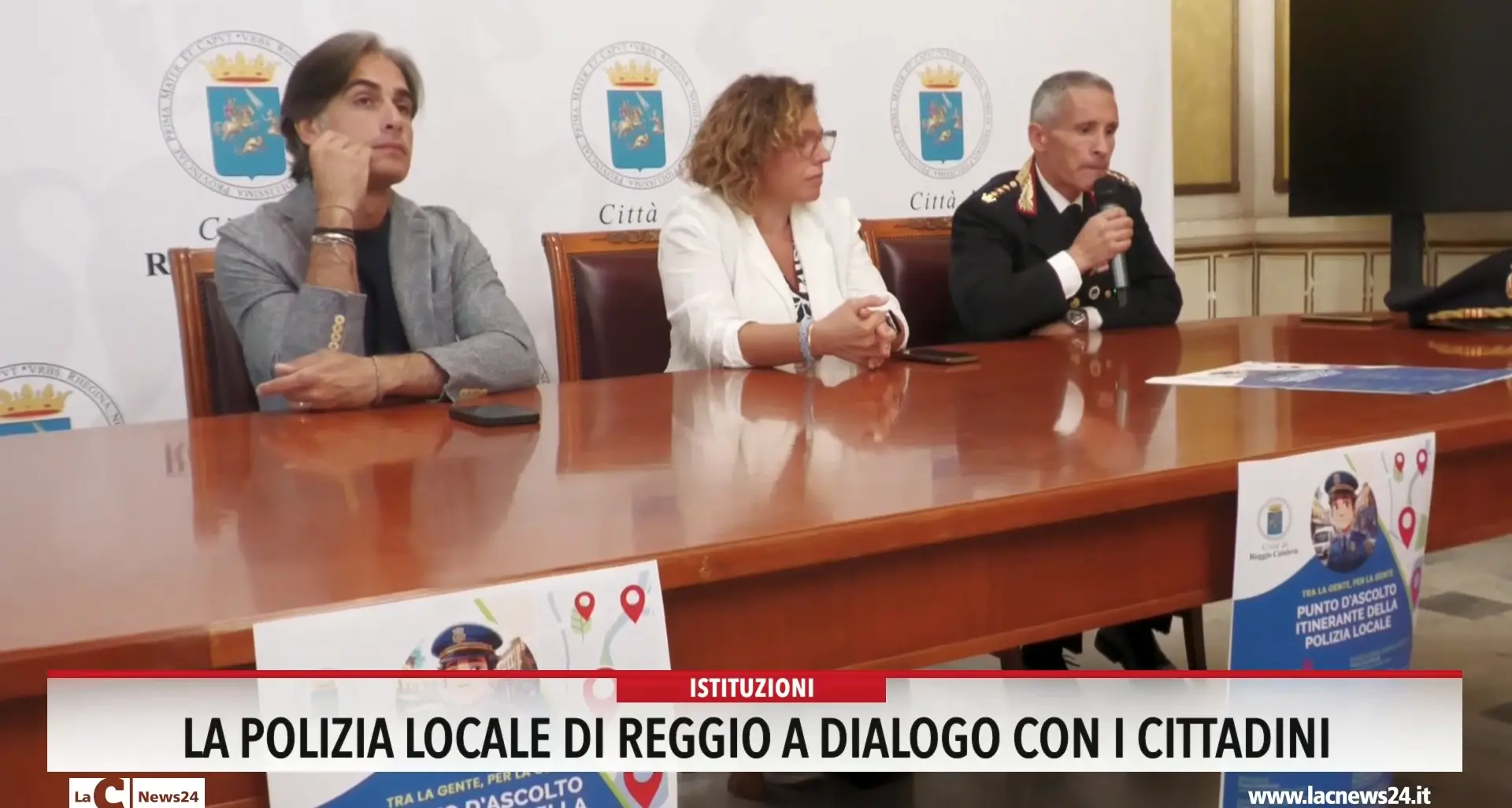 La polizia locale di Reggio a dialogo con i cittadini