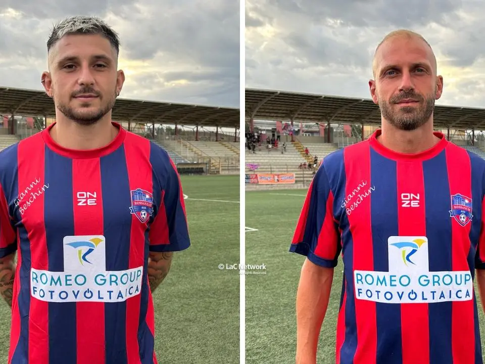 Rossanese, doppio colpo: arrivano l’attaccante Fioretti e il centrocampista Cosenza