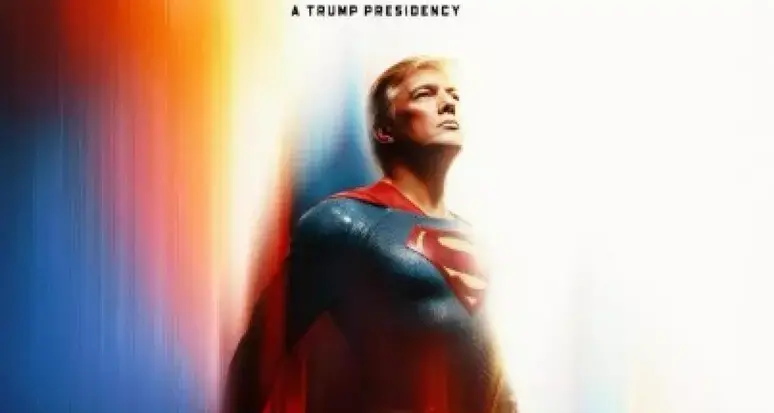 Superman Trump, il tycoon ora si traveste da supereroe. Ma\u00A0lo sa di essere il presidente degli Stati Uniti?\n