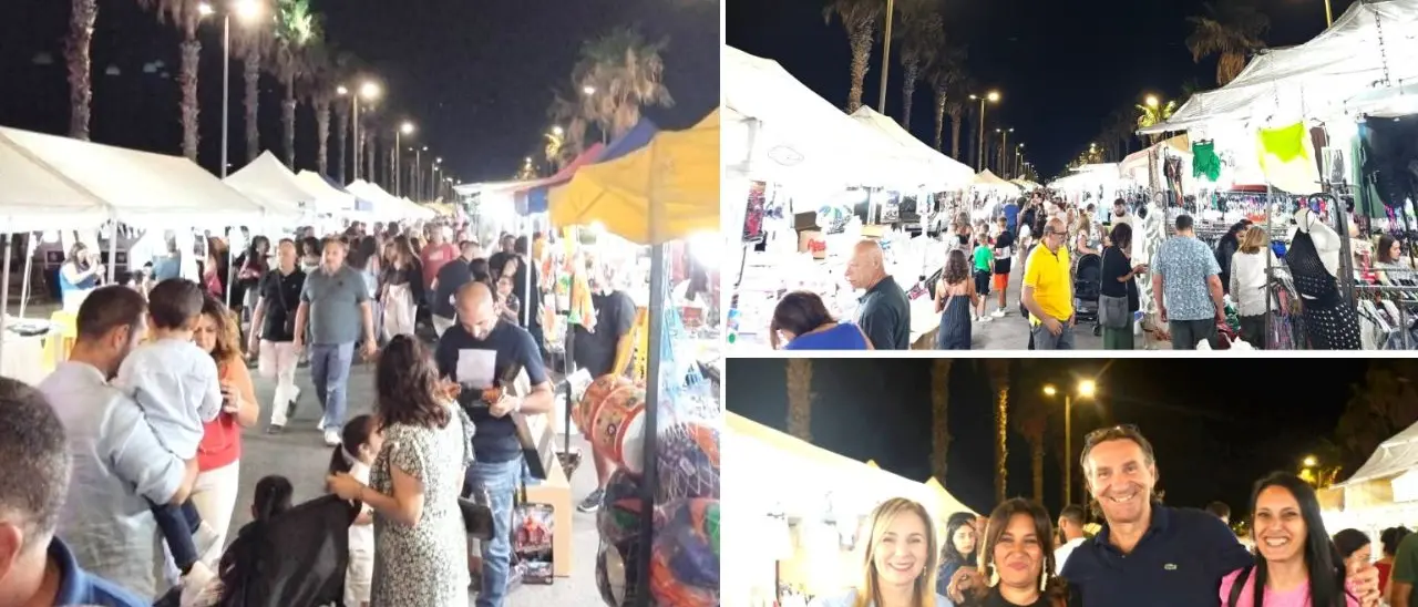 Gioia Tauro, folla sul lungomare per la Fiera Mare e Terra: famiglie e divertimento a cielo aperto\n