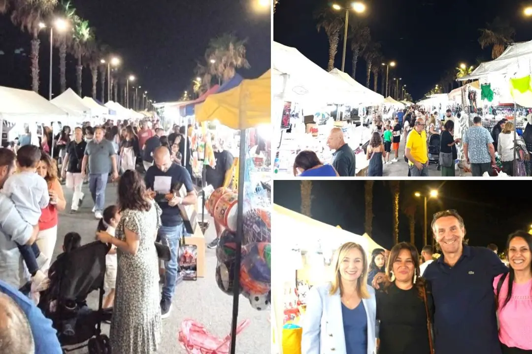 Gioia Tauro, folla sul lungomare per la Fiera Mare e Terra: famiglie e divertimento a cielo aperto\n