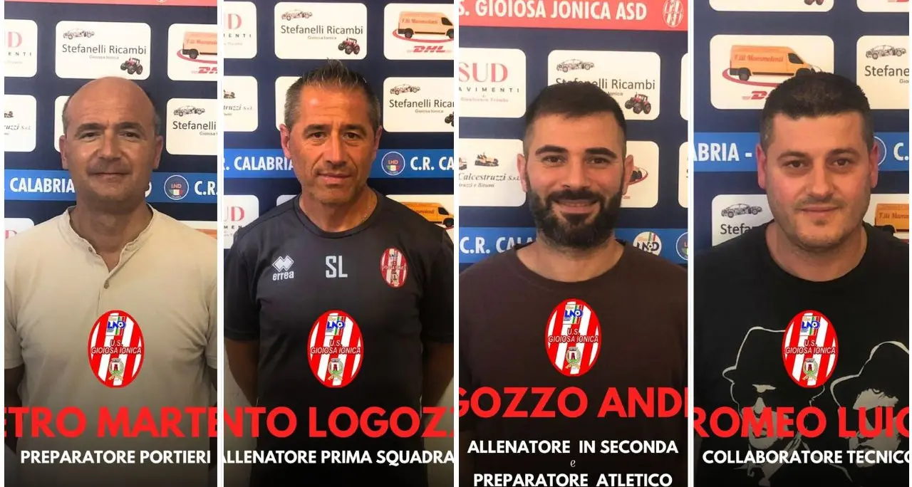 Gioiosa Ionica, annunciato lo staff tecnico 2025/26: riconfermato Santo Logozzo in panchina\n