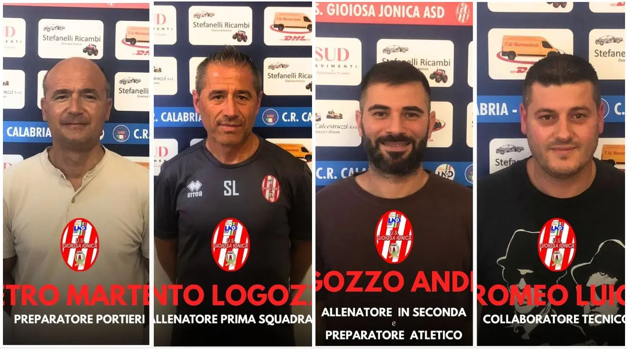Gioiosa Ionica, annunciato lo staff tecnico 2025/26: riconfermato Santo Logozzo in panchina\n