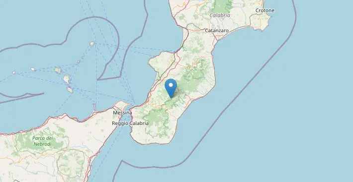 Terremoto nel Reggino di magnitudo 3.3, epicentro a pochi chilometri da Molochio\n