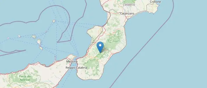 Terremoto nel Reggino di magnitudo 3.3, epicentro a pochi chilometri da Molochio\n
