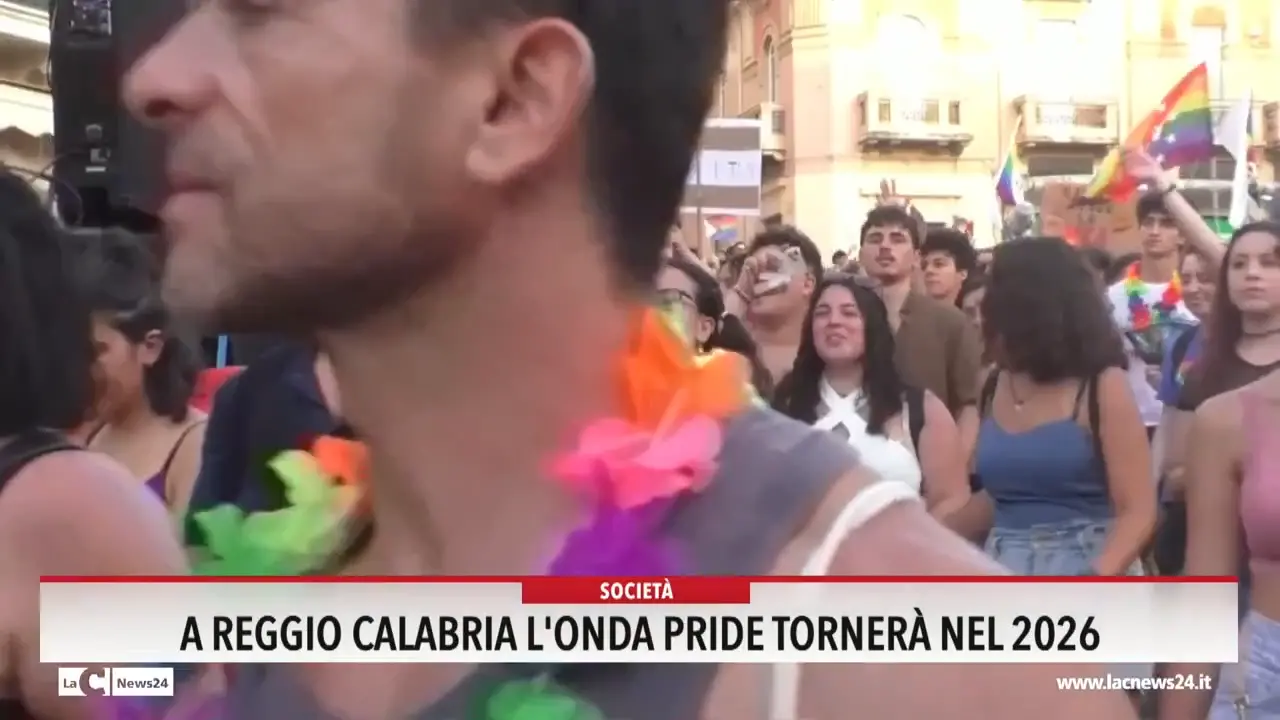 A Reggio Calabria l'Onda Pride tornerà nel 2026