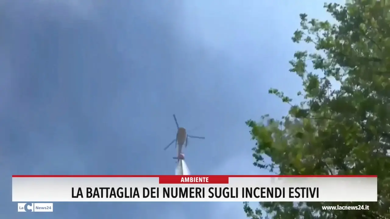 La battaglia dei numeri sugli incendi estivi