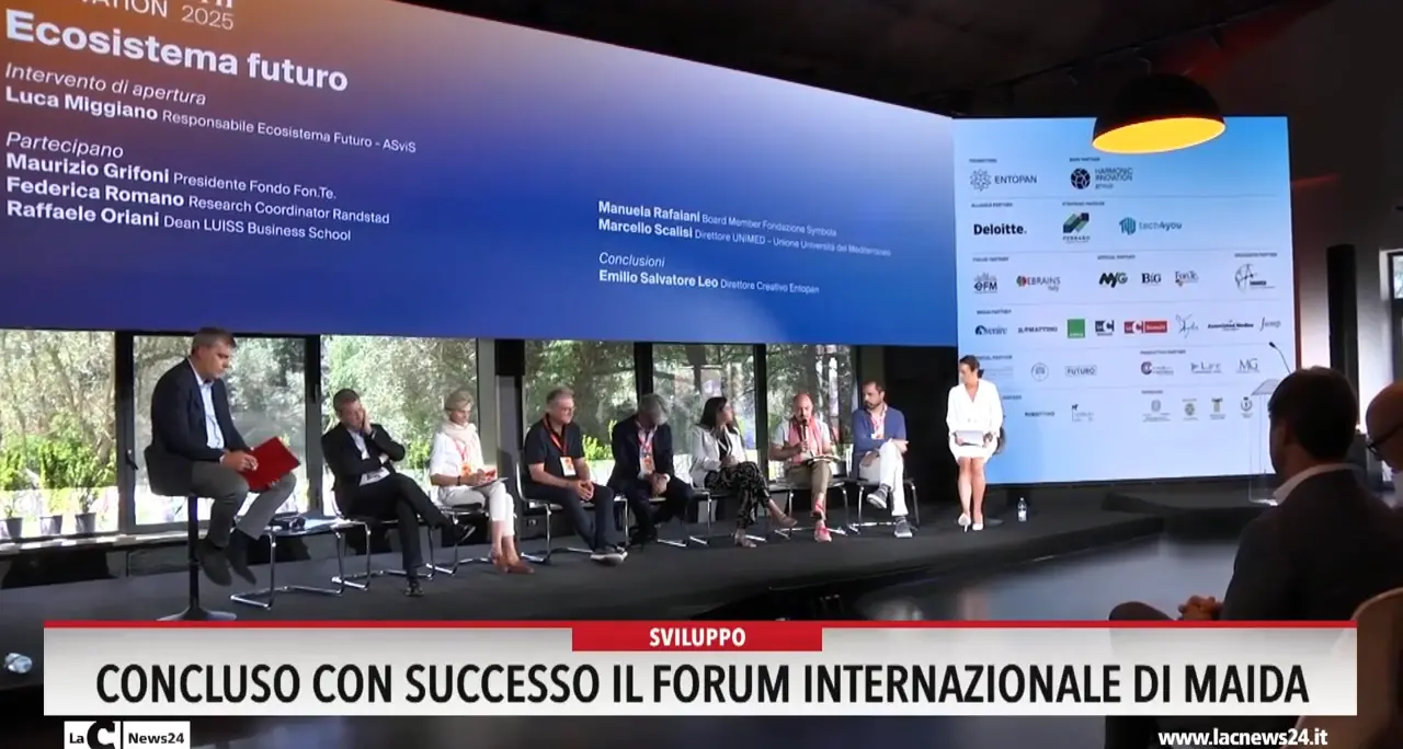 Concluso con successo il forum internazionale di Maida