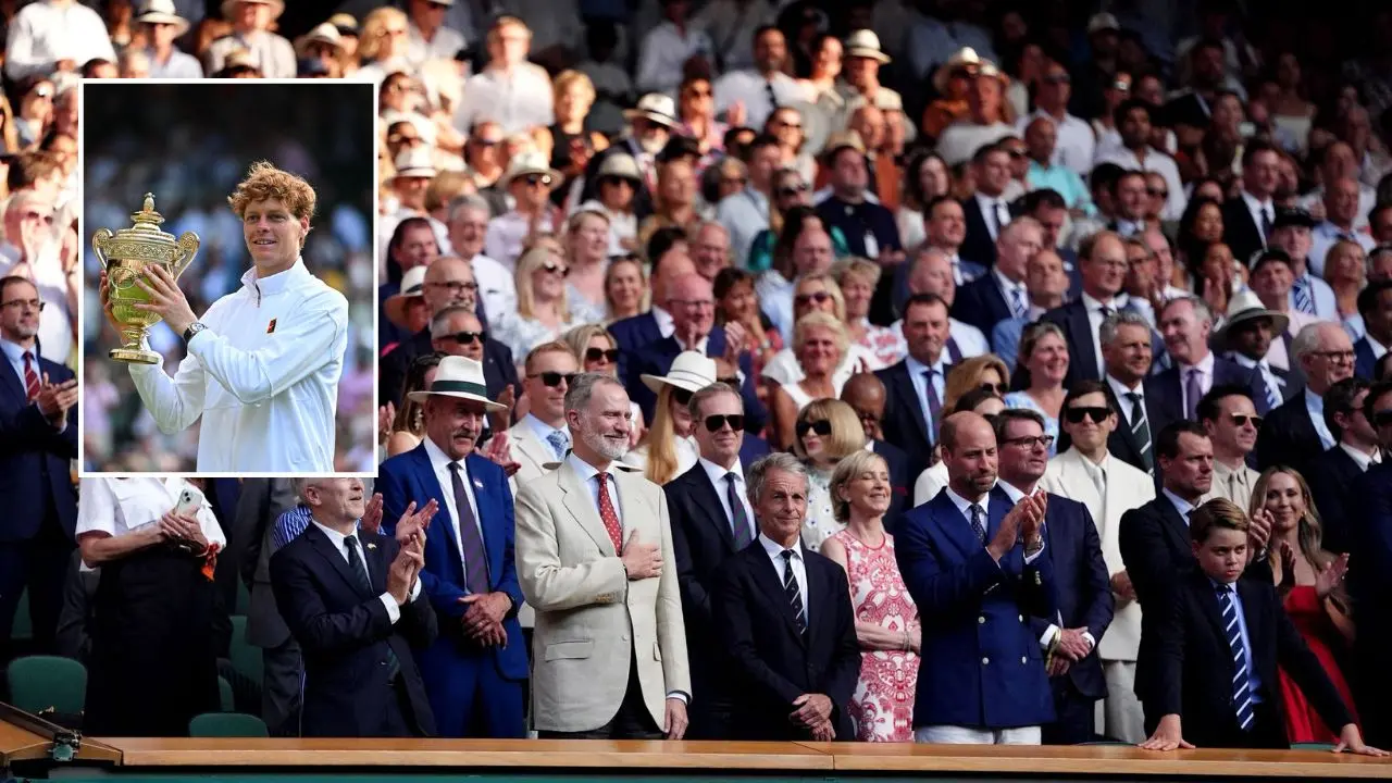 Sinner trionfa a Wimbledon, ma sugli spalti nessun rappresentante dell’Italia: scoppia la\u00A0polemica sul web\n