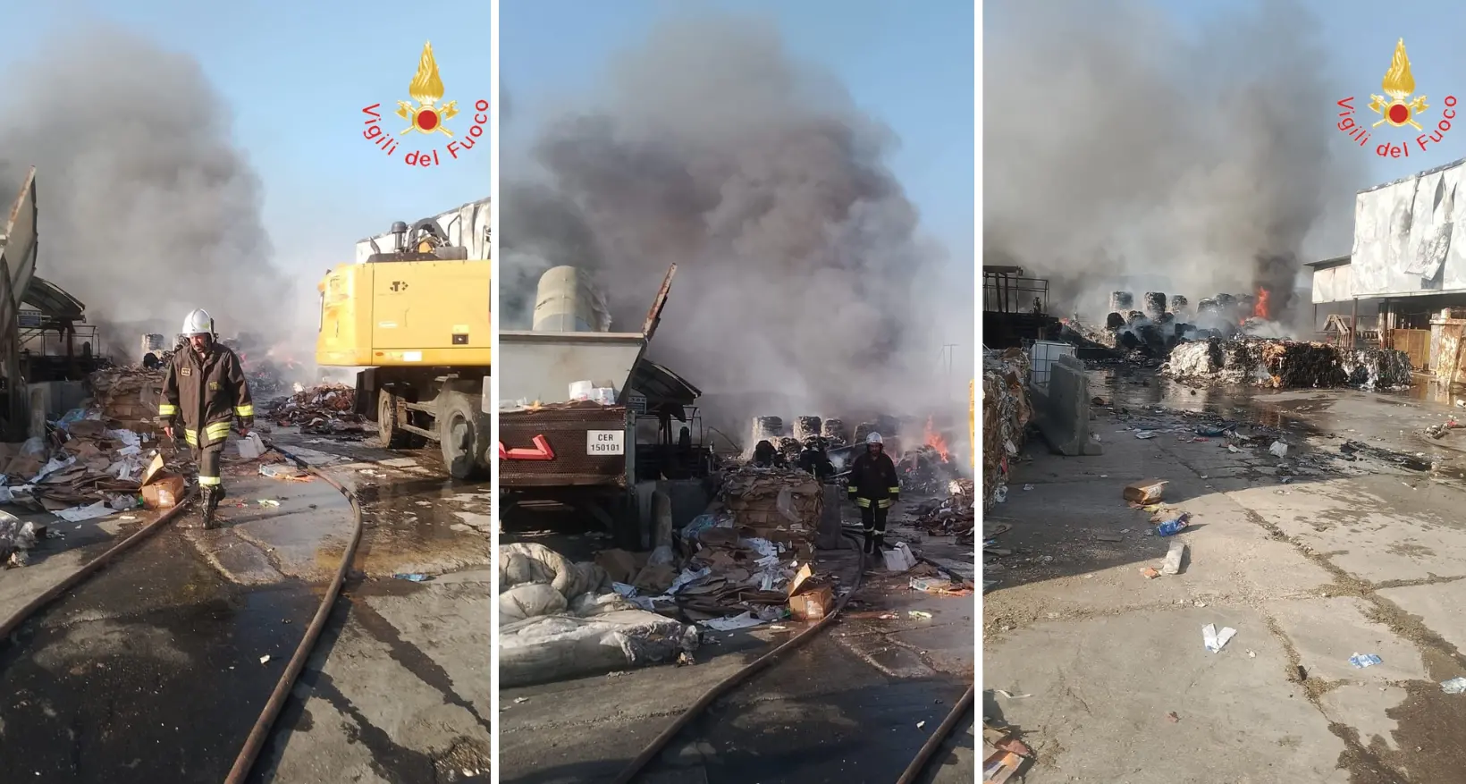 Incendio a Lamezia, la Fp Cgil:\u00A0«Necessarie ispezioni per valutare condizioni di lavoro e misure di sicurezza»\n