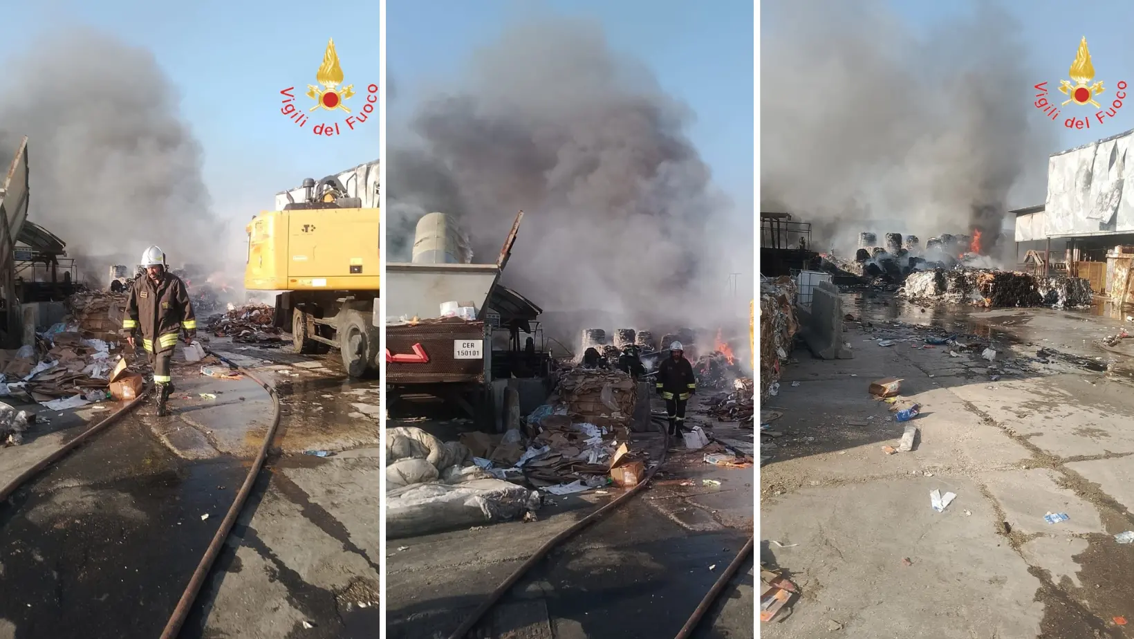 Incendio a Lamezia, la Fp Cgil:\u00A0«Necessarie ispezioni per valutare condizioni di lavoro e misure di sicurezza»\n