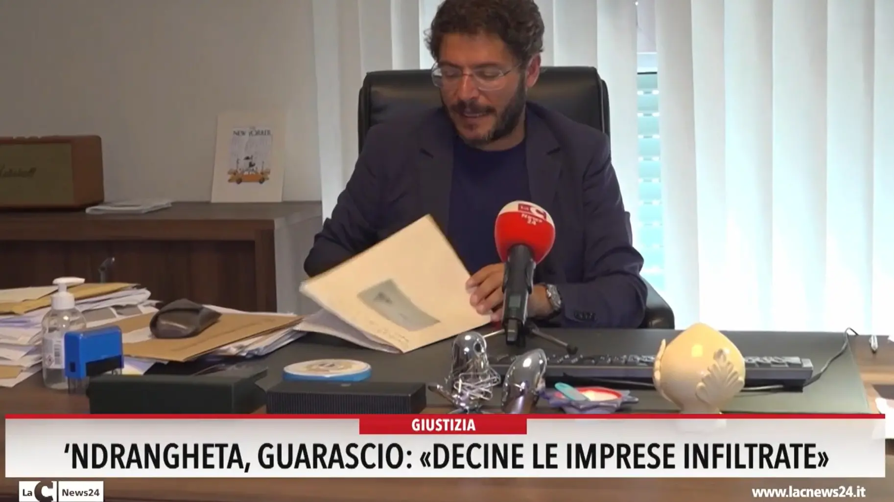 'Ndrangheta, Guarascio: «Decine le imprese infiltrate»