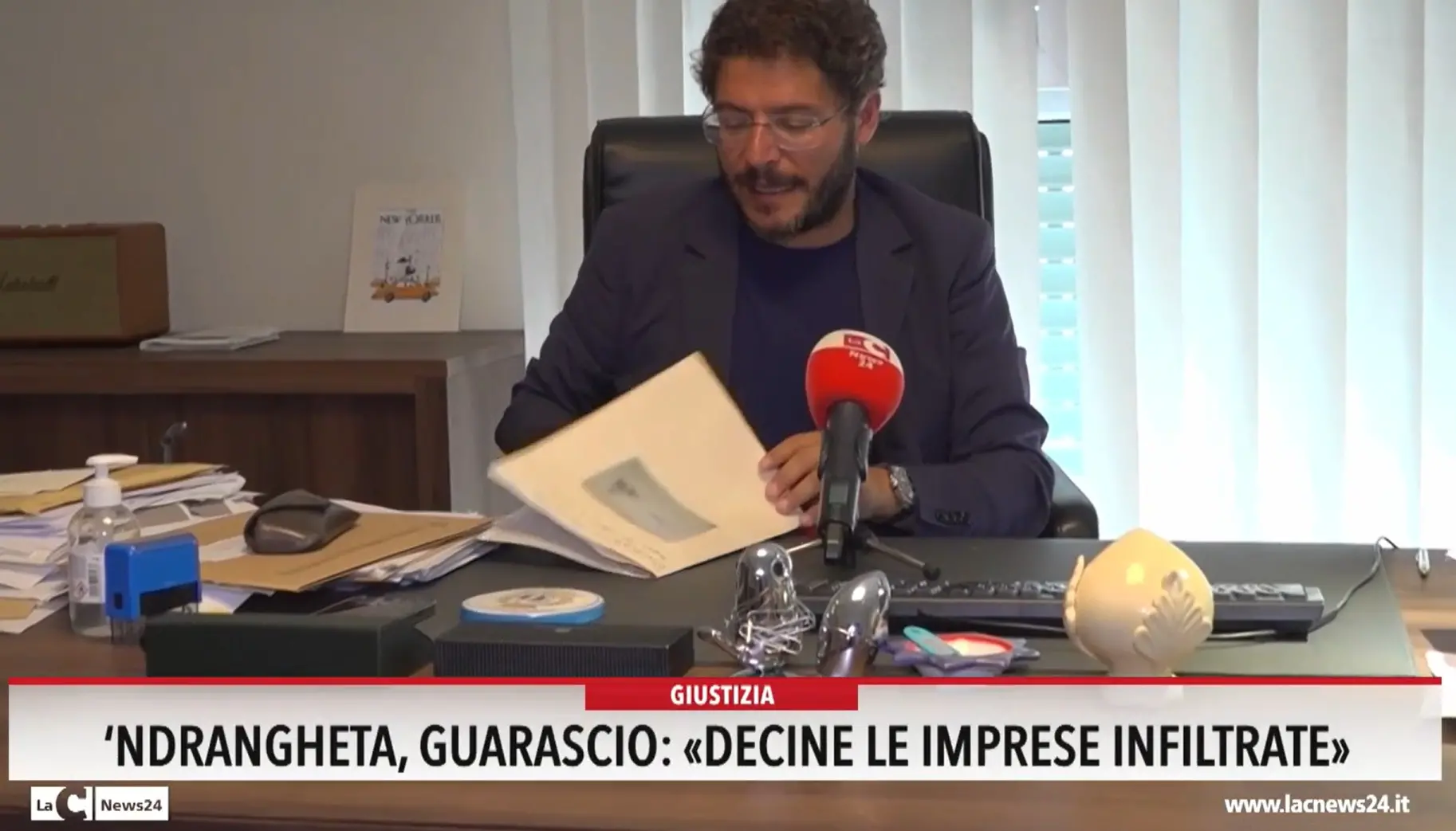 'Ndrangheta, Guarascio: «Decine le imprese infiltrate»