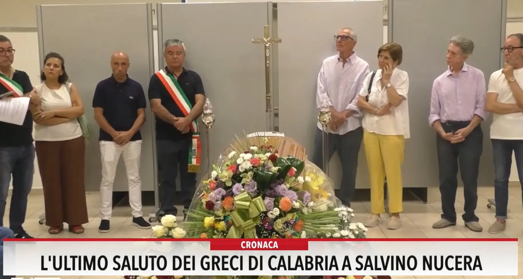 L'ultimo saluto dei Greci di Calabria a Salvino Nucera