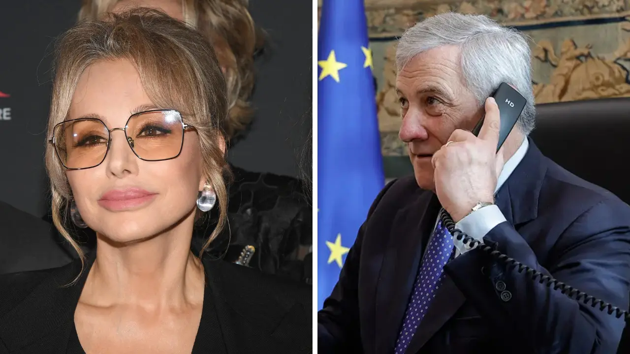 <p>Marina Berlusconi e Antonio Tajani</p>\\n