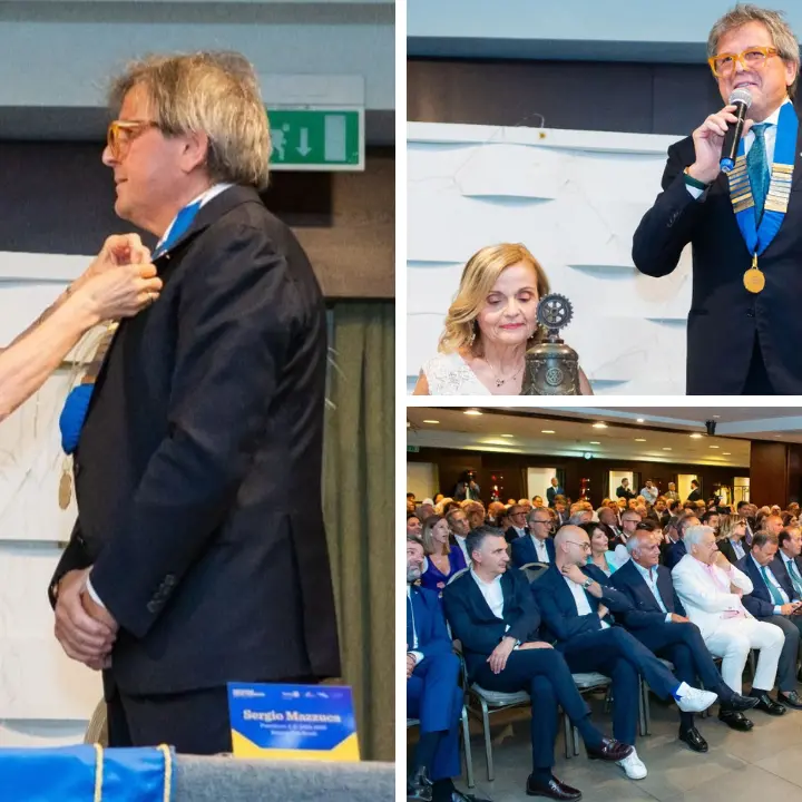 Rotary Club di Rende, cambio al vertice:\u00A0Sergio Mazzuca è il\u00A0nuovo presidente