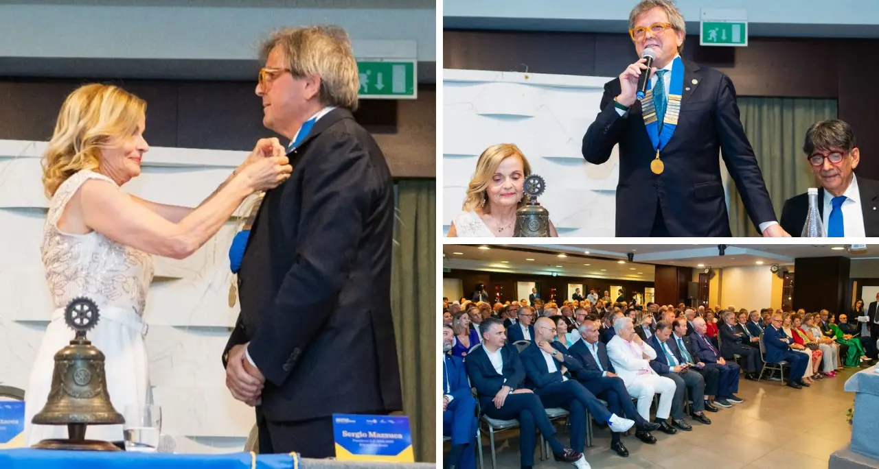 Rotary Club di Rende, cambio al vertice:\u00A0Sergio Mazzuca è il\u00A0nuovo presidente