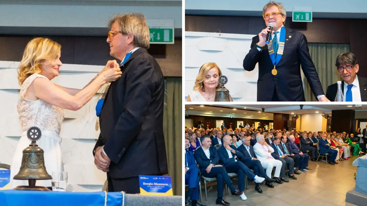 Rotary Club di Rende, cambio al vertice:\u00A0Sergio Mazzuca è il\u00A0nuovo presidente