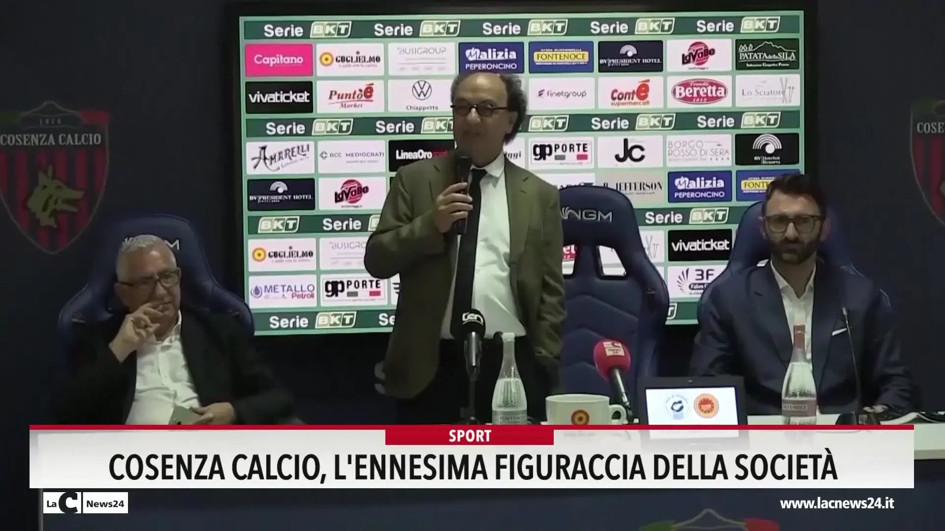 Cosenza calcio, l'ennesima figuraccia della societa