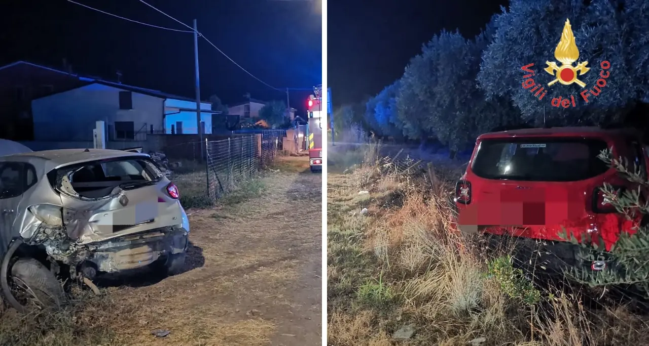 Incidente a Lamezia Terme, scontro tra due auto a la Marinella: un ferito\n