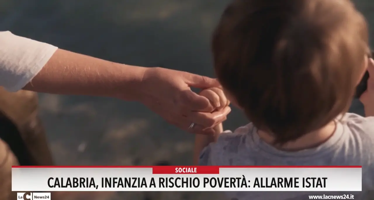 Calabria, infanzia a rischio povertà: allarme Istat