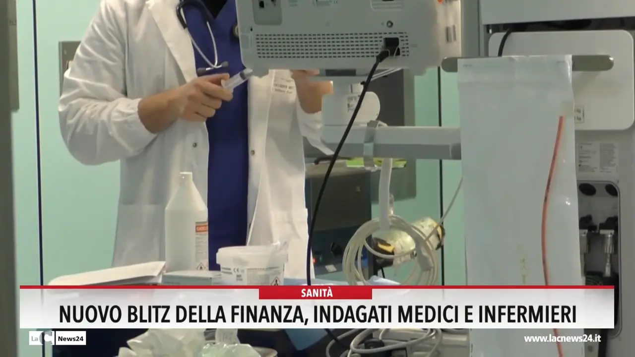Nuovo blitz della finanza, indagati medici e infermieri