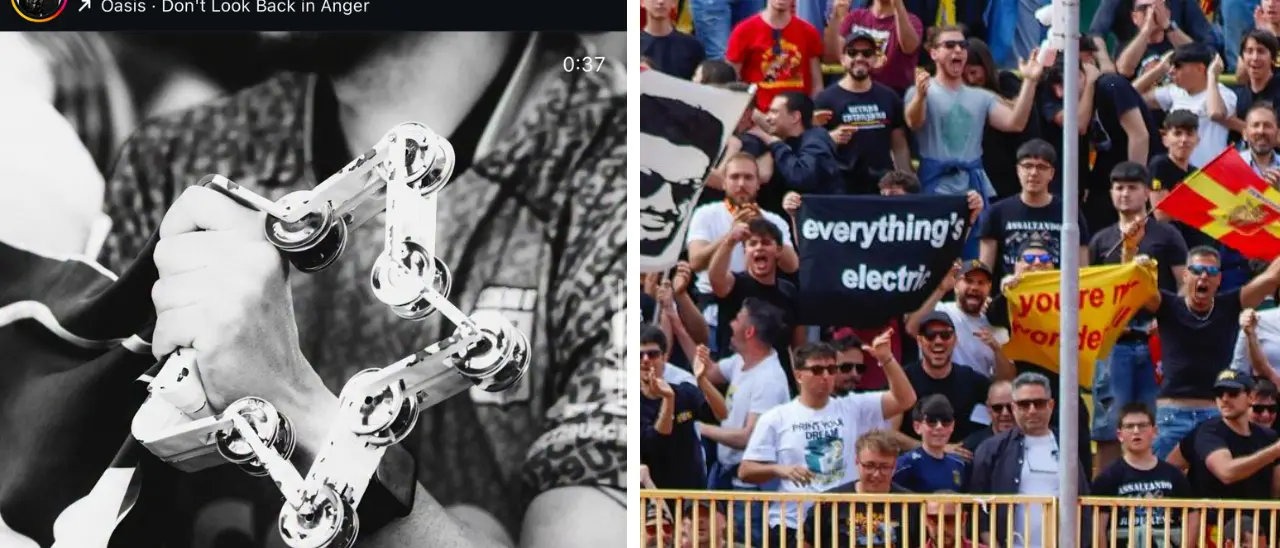 Us Catanzaro, la maglietta di Pietro Iemmello spunta nel reel Instagram degli Oasis\n