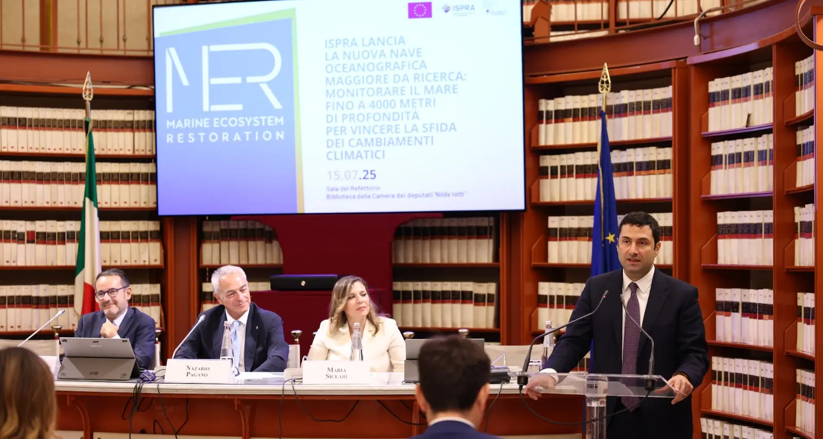 Presentata la Nave oceanografica dell’Ispra, Gentile (Fi): «Strategica per lo studio dei cambiamenti climatici»