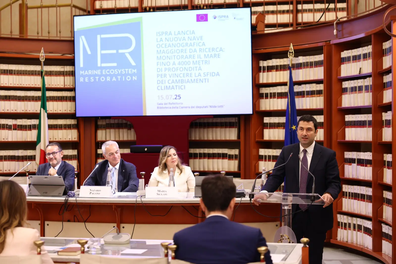 Presentata la Nave oceanografica dell’Ispra, Gentile (Fi): «Strategica per lo studio dei cambiamenti climatici»