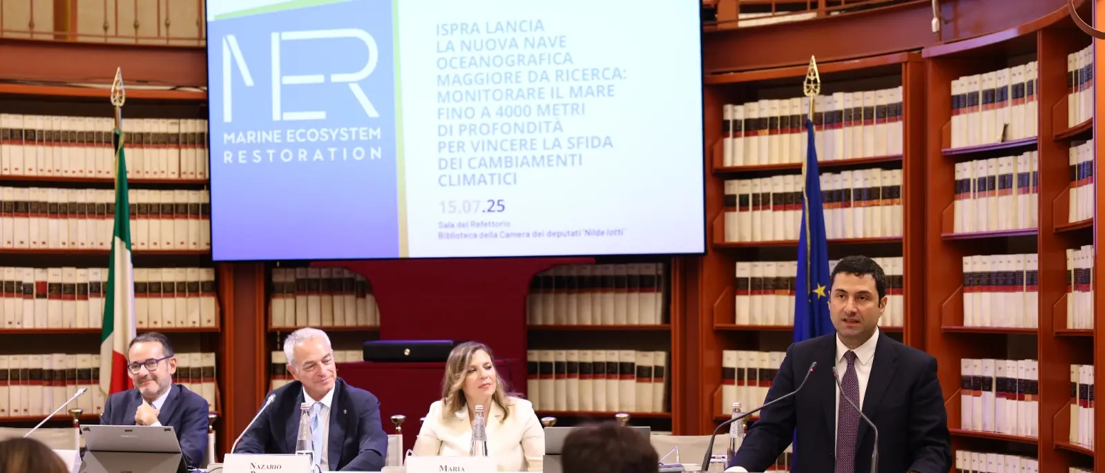 Presentata la Nave oceanografica dell’Ispra, Gentile (Fi): «Strategica per lo studio dei cambiamenti climatici»