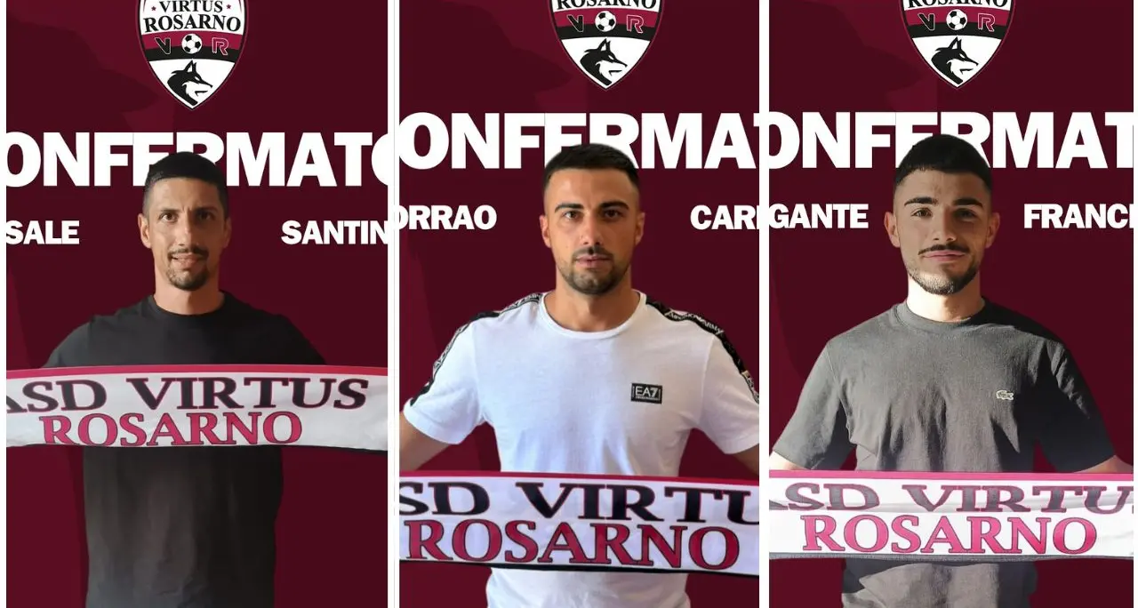 Dilettanti, la Virtus Rosarno avvia la sua campagna di rafforzamento: rinnovano Corrao, Misale, Morgante, Giofrè e Hilal\n