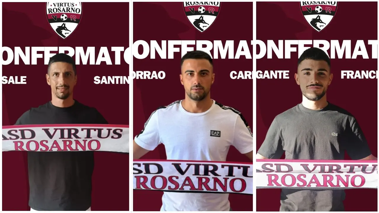 Dilettanti, la Virtus Rosarno avvia la sua campagna di rafforzamento: rinnovano Corrao, Misale, Morgante, Giofrè e Hilal\n